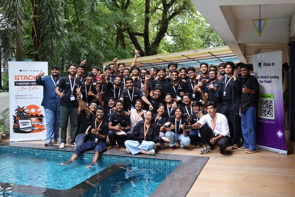 At the first Stacks Hacker House in Goa, 29 projects were built by developers from across India.